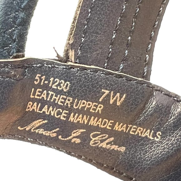 7W 7 WIDE Bella Vita Womens Taresa Navy‎ Blue Suede Cage Gladiator Sandals Shoes - Picture 13 of 13